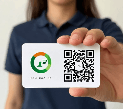 QR Code Visiting Card India