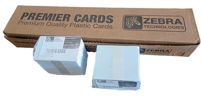 Zebra Original Blank PVC Card Pune Mumbai India